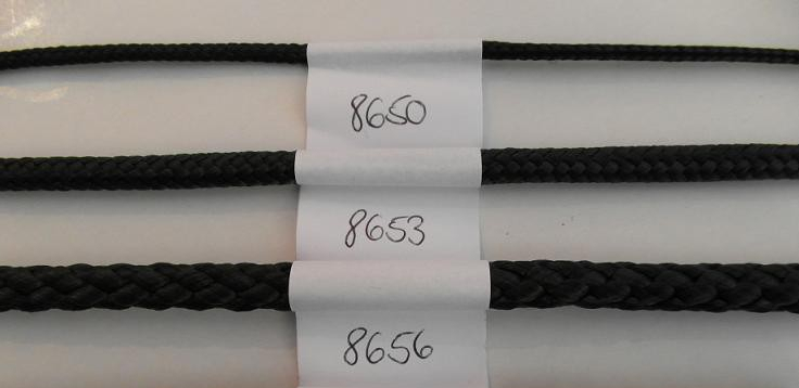 geflochtenes Polypropylen-Seil, 6 mm, schwarz