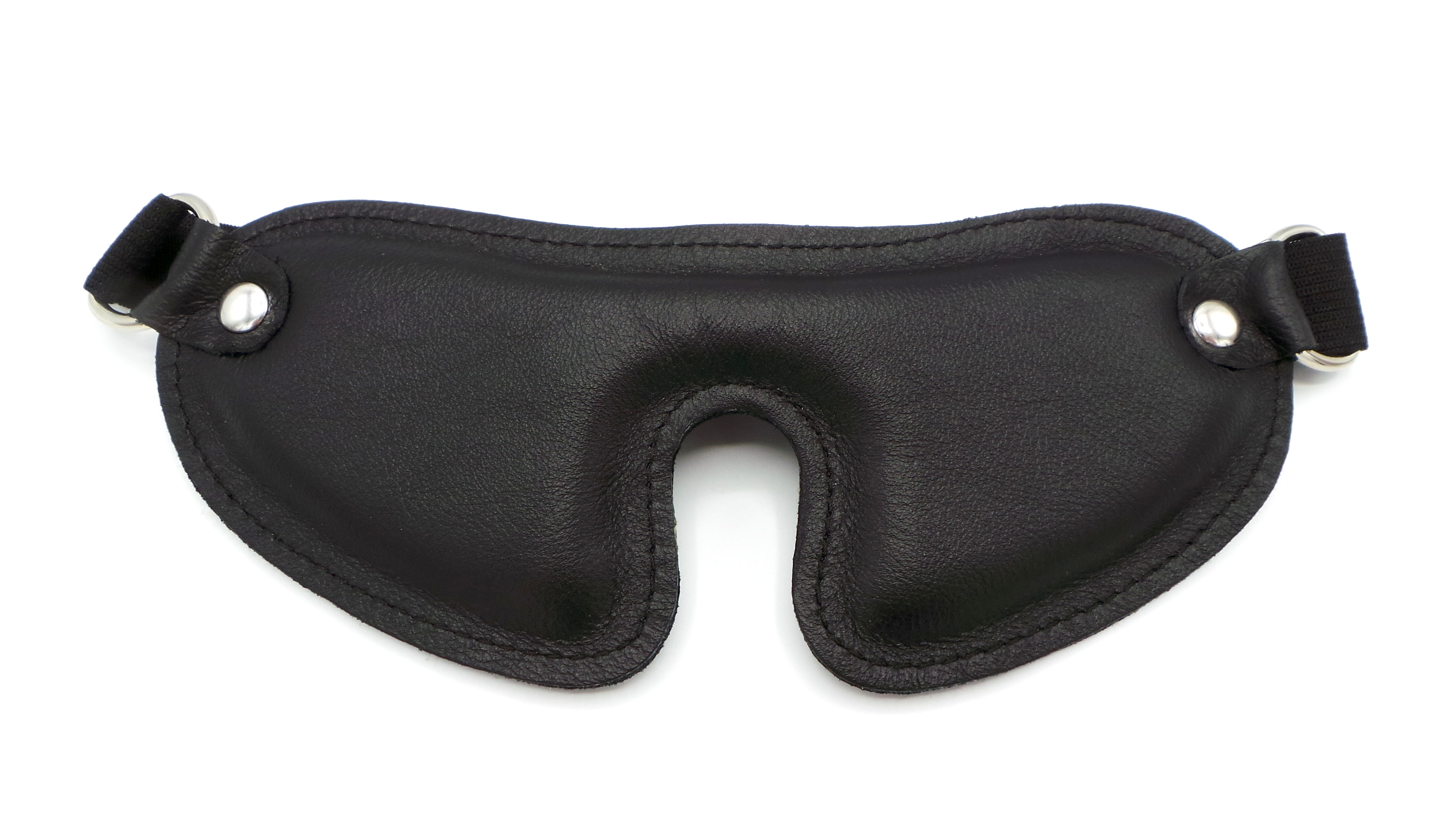 gepolsterte Leder Augenmaske
