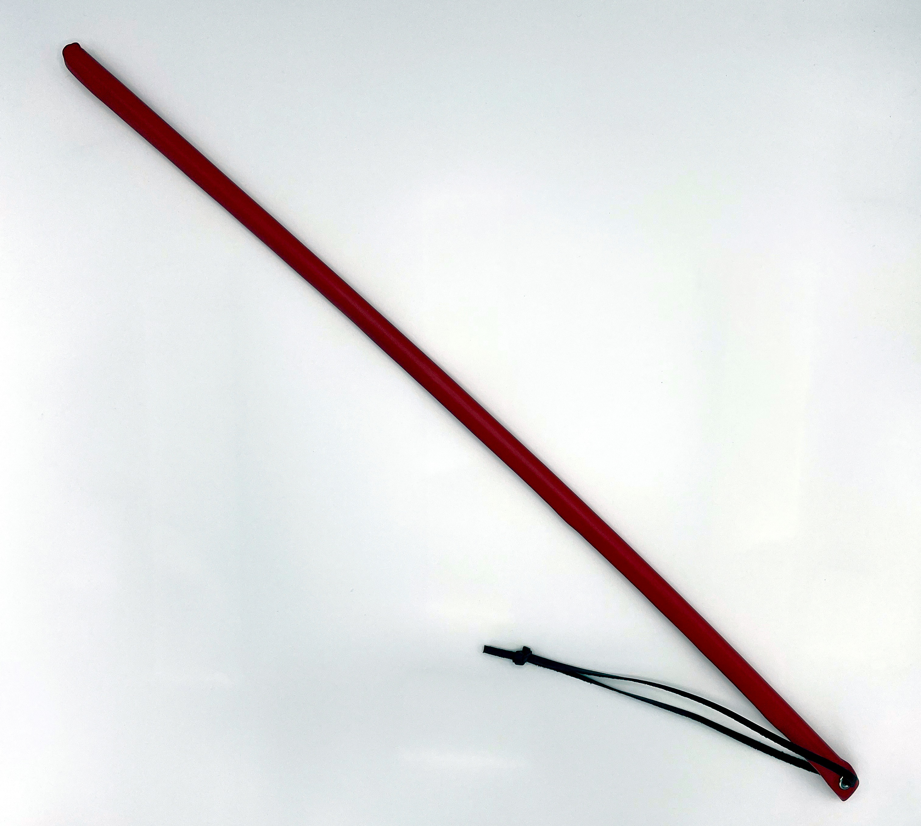 lederbezogener Stock ROT