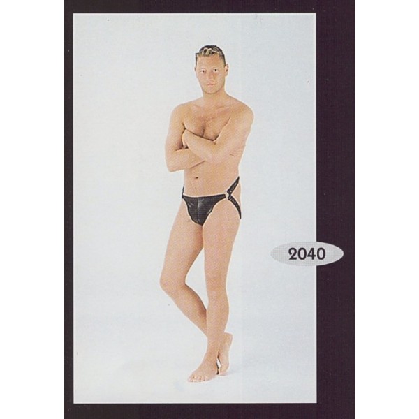 Herren Leder Jock